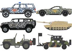 JOHNNY LIGHTNING #JLML013-A-CASE - Military - 2025 Release 2A - Metal of Valor - 6 Pieces in a Non-Returnable Factory-Sealed Case