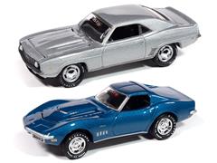 JOHNNY LIGHTNING #JLPK023-B-3 - F A S T Series Twin-Pack A