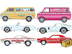 JOHNNY LIGHTNING #JLPK024-A-CASE - Twin Pack 2025 Release 1A - 6-Pieces in a Non-Returnable Factory-Sealed CASE