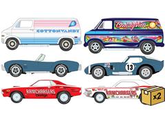 JOHNNY LIGHTNING #JLPK024-B-CASE - Twin Pack 2025 Release 1B - 6-Pieces in a Non-Returnable Factory-Sealed CASE