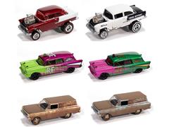 JOHNNY LIGHTNING #JLSF031-CASE - Street Freaks - 2025 Release 2 - 6-Piece Set in a Non-Returnable Factory-Sealed CASE