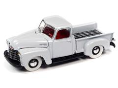 Johnny Lightning 1950 Chevrolet Stepside Truck WHITE