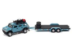 Johnny Lightning 2004 Hummer Ocean Blue