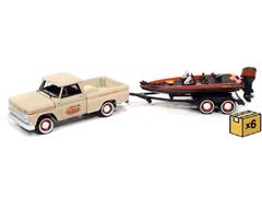 JLSP203-A-CASE - Johnny Lightning 1965 Chevrolet Stepside Pickup Truck