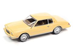 JOHNNY LIGHTNING #JLSP226-B - 1980 Chevrolet Monte Carlo in Light Yellow