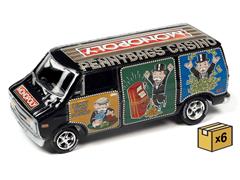 JLSP272-CASE - Johnny Lightning Monopoly 1976 Dodge Van Casino