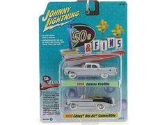 Johnny Lightning 50s and Fins Pack WHITE