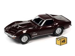 JLSP291-A-CASE - Johnny Lightning 1969 Chevrolet Corvette