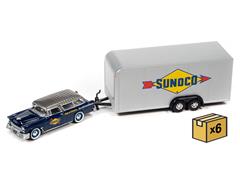 JLSP307-B-CASE - Johnny Lightning Sunoco 1955 Chevrolet Nomad