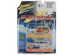 Johnny Lightning Surf Rods Twin Pack WHITE