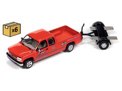 JLSP350-B-CASE - Johnny Lightning First Class Auto Salvage 2002 Chevrolet Silverado