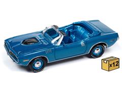 JLSP375-CASE-12 - Johnny Lightning 1971 Plymouth Cuda Convertible