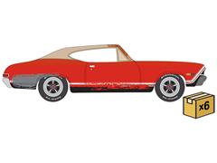 JLSP404-A-CASE - Johnny Lightning 1968 Chevrolet Chevelle