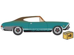 JLSP404-B-CASE - Johnny Lightning 1968 Chevrolet Chevelle