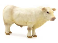 Little Buster Charolais Bull SUPER DURABLE Made of solid