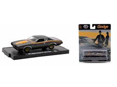 M2MACHINES #11228-118-A - 1971 Dodge Charger in Black with Orange Accents