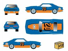 31500-HS59-CASE - M2 Machines Gulf Oil 1969 Chevrolet Camaro