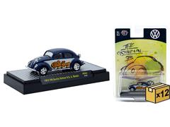 M2MACHINES #31500-HS63-CASE - 1953 Volkswagen Beetle Deluxe U S A Model - The Slug Bug - 12 Pieces in a Non-Returnable Case