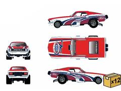 M2MACHINES #31500-HS66-CASE - NHRA 75th Anniversary - 1969 Ford Mustang Funny Car - 12 Pieces in a Non-Returnable Case