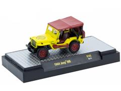 M2MACHINES #32500-102-A - Shell - 1944 Jeep MB in Yellow and Red