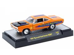 M2MACHINES #32500-102-D - 1969 Plymouth Road Runner HEMI in Orange with Road Runner Graphics