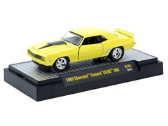 M2MACHINES #32500-103D - 1969 Chevrolet Camaro 396 in Yellow with Black Accents