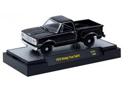 M2MACHINES #32500-104-E - 1978 Dodge True Spirit in Black