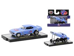 M2MACHINES #32600-74-D - VP Racing - 1969 Chevrolet Camaro Funny Car in Blue