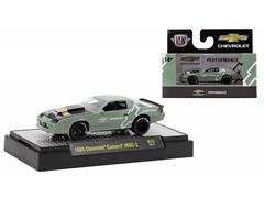 M2MACHINES #32600-76-C - 1985 Chevrolet Camaro IROC-Z in Green and Black