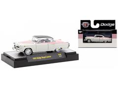 1955 Dodge Royal Lancer in Whiet and Pink #32600-80-A