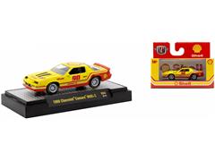 M2MACHINES #32600-84-F - Shell - 1990 Chevrolet Camaro IROC-Z in Yellow with Red Accents