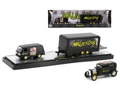 Maui Sons - 1964 Ford Econoline Truck in Black and 1932 Ford Tutor Sedan in Black #36000-66-A