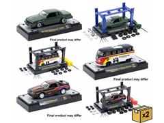 M2MACHINES #37000-81-CASE - Model Kits Series 81 - 6-Piece Non-Returnable Case
