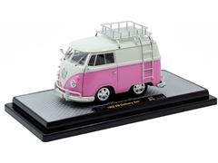 M2MACHINES #40300-S43-C - 1960 Volkswagen Delivery Van in Pink