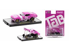 M2MACHINES #52500-A47-B - TAB - 1969 Ford Mustang Funny Car in Pink with White Decals