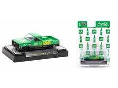 M2MACHINES #52500-A47-C - Sprite - 1973 Chevrolet Cheyenne Super 10 Pickup Truck in Green with Black Accents