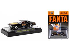M2MACHINES #52500-A49-B - 1968 Pontiac Firebird in Black and Orange