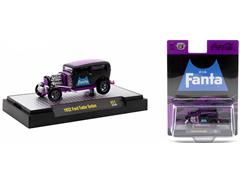 M2MACHINES #52500-A51-A - Fanta - 1932 Ford Tudor Sedan in Purple and Black