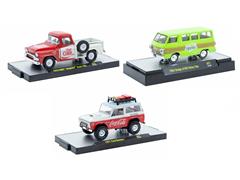 M2MACHINES #52500-A57-SET - Coca-Cola Series Release A57 - 3-Piece SET