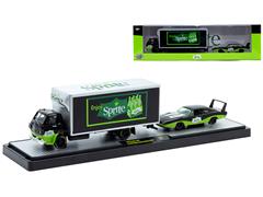 M2MACHINES #56000-TW35-A - Sprite - 1969 Dodge L600 and 1969 Dodge Charger Daytona HEMI