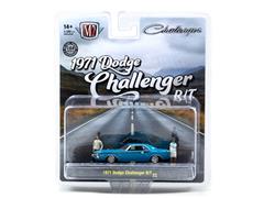 M2MACHINES #67500-20-B - 1971 Dodge Challenger R/T in Blue