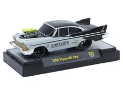 M2MACHINES #82161-33-B - Castline - 1958 Plymouth Fury in Black and White