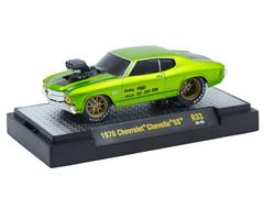 M2MACHINES #82161-33-E - 1970 Chevrolet Chevelle SS in Metallic Lime Green
