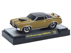 M2MACHINES #82161-33-F - 1970 Mercury Cougar Eliminator in Brown