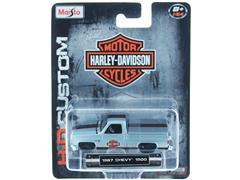 15380-G - Maisto Diecast Harley Davidson 1987 Chevrolet 1500 Pickup Truck