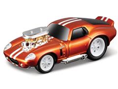 MAISTO #15536-G - 1965 Shelby Cobra Daytona Coupe in Orange with White Stripes