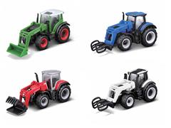 15591-CASE - Maisto Diecast Mini Work Machines Tractor plus