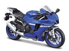 MAISTO #31101-AC - Yamaha YZF-R1 2021 in Blue - Special Edition Motorcycles