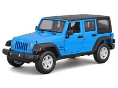 31268BL - Maisto Diecast 2015 Jeep Wrangler Unlimited