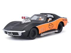 32193BKOR - Maisto Diecast Harley Davidson 1970 Chevrolet Corvette